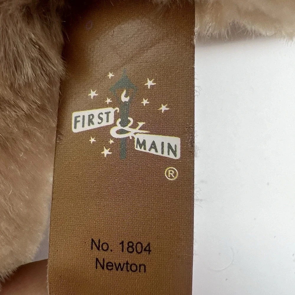 First & Main Newton‎ Teddy Bear Plush brown soft cuddly Stuffed Animal toy